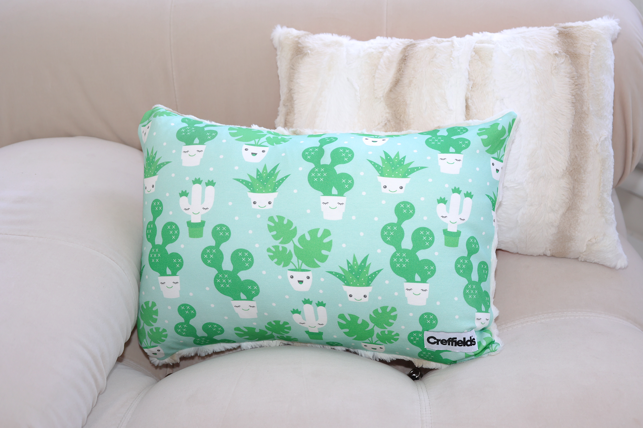 Cactus sales throw pillow